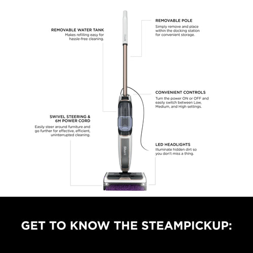 Shark Steam Pickup 3-in-1 Steam Mop